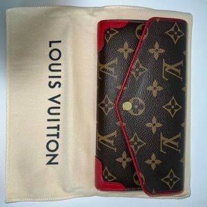 Louis Vuitton Sarah Retiro Monogram Canvas Wallet
